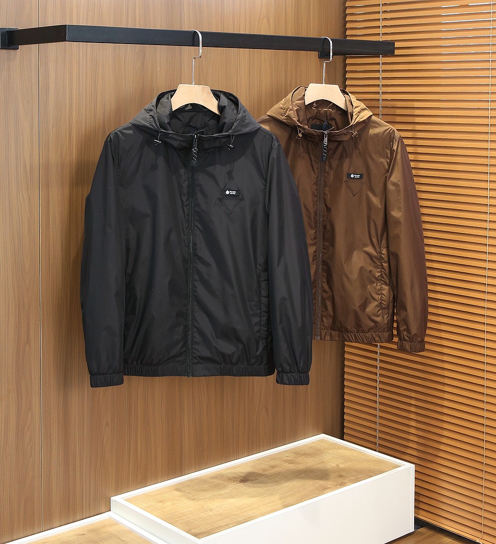 🌾普拉达连帽风衣外套尺寸表……J-2202