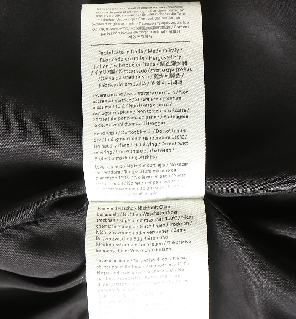 🌾芬迪夹克尺寸表……J-2232