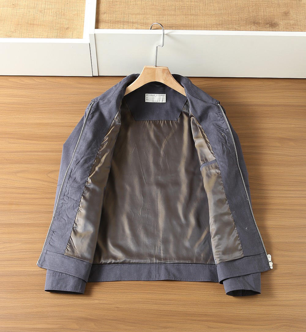 🌾BC-Brunello Cucineli 2026早春新款男士亚麻夹克外套，众多明星都爱穿的时尚百搭单