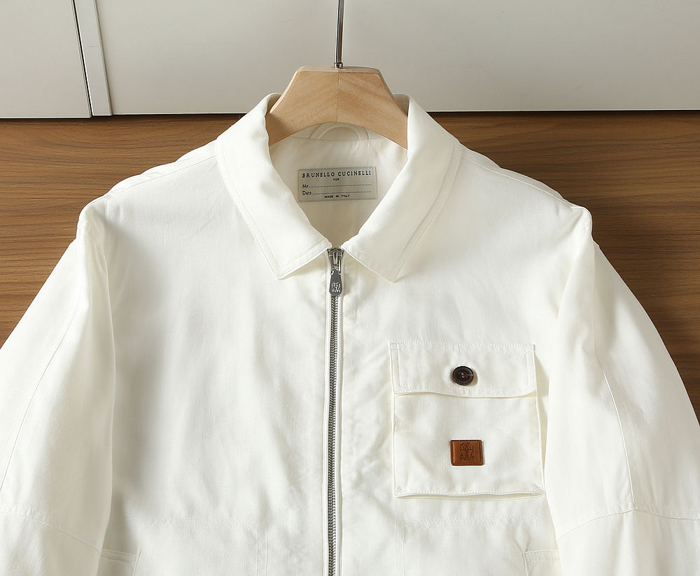 🌾BC-Brunello Cucineli 2026早春新款男士亚麻夹克外套，众多明星都爱穿的时尚百搭单