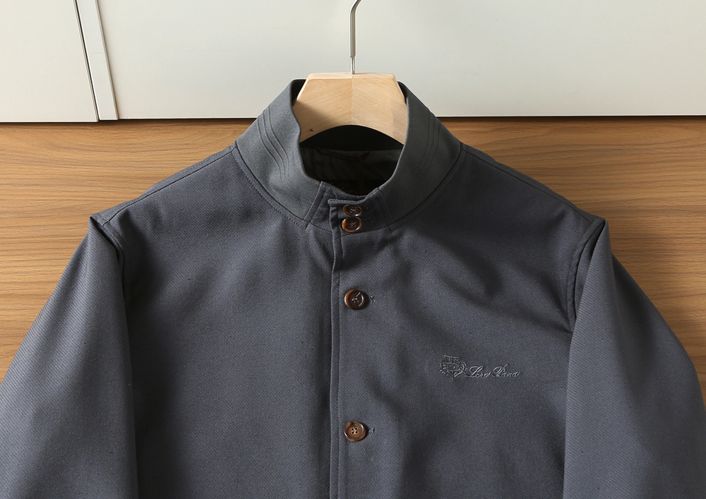 🌾lP🆕诺悠翩雅2026FW春夏男士夹克外套！高端老钱味十足！提供三种颜色选择，分别是深灰色和卡其色 米