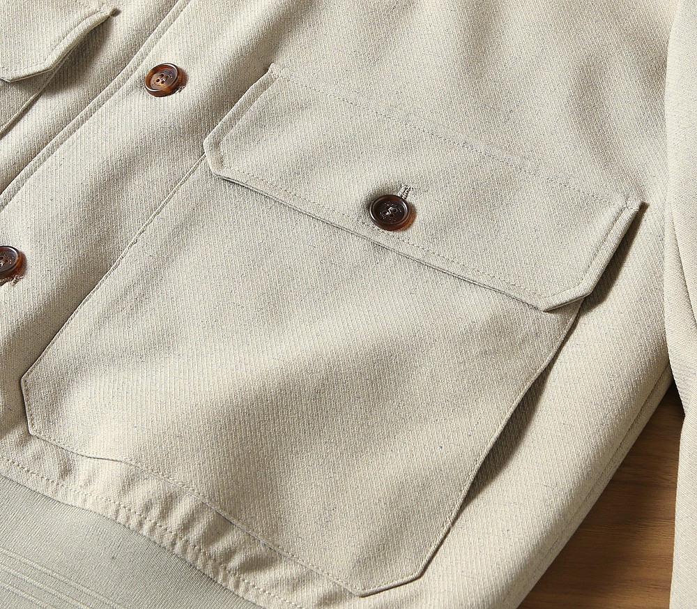 🌾lP🆕诺悠翩雅2026FW春夏男士夹克外套！高端老钱味十足！提供三种颜色选择，分别是深灰色和卡其色 米