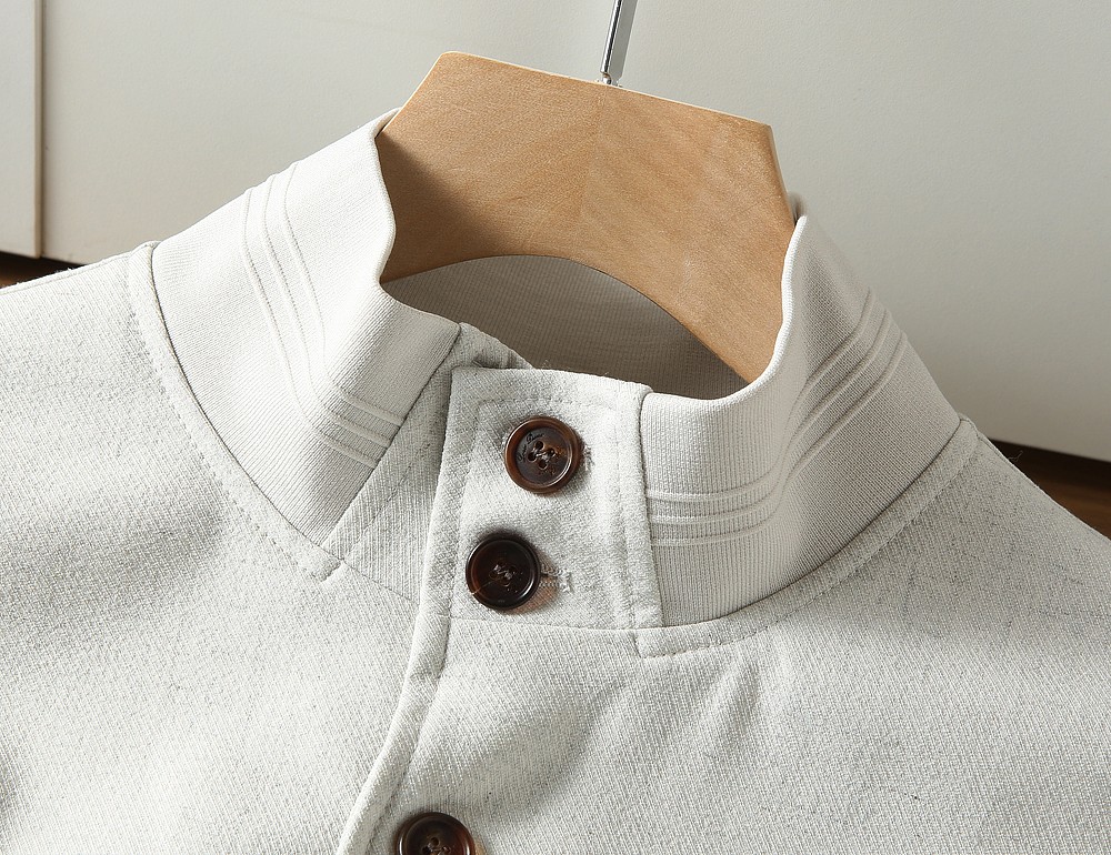 🌾lP🆕诺悠翩雅2026FW春夏男士夹克外套！高端老钱味十足！提供三种颜色选择，分别是深灰色和卡其色 米