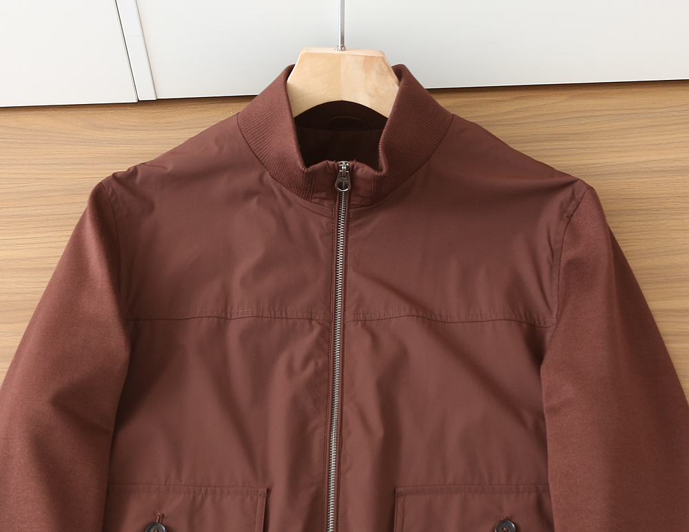 🌾lP🆕诺悠翩雅2026早春新款立领夹克外套，针织绣拼接款夹克外套 众多明星都爱穿的时尚百搭单品！喜欢经