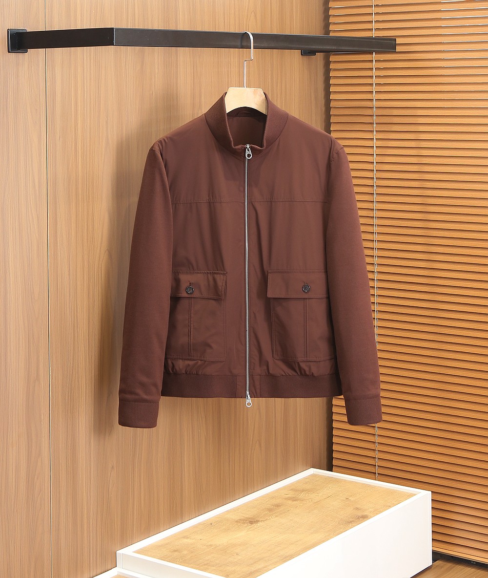 🌾lP🆕诺悠翩雅2026早春新款立领夹克外套，针织绣拼接款夹克外套 众多明星都爱穿的时尚百搭单品！喜欢经