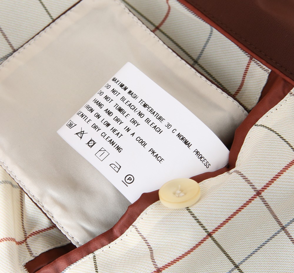 🌾lP🆕针织绣拼接设计风衣外套尺寸表……A505