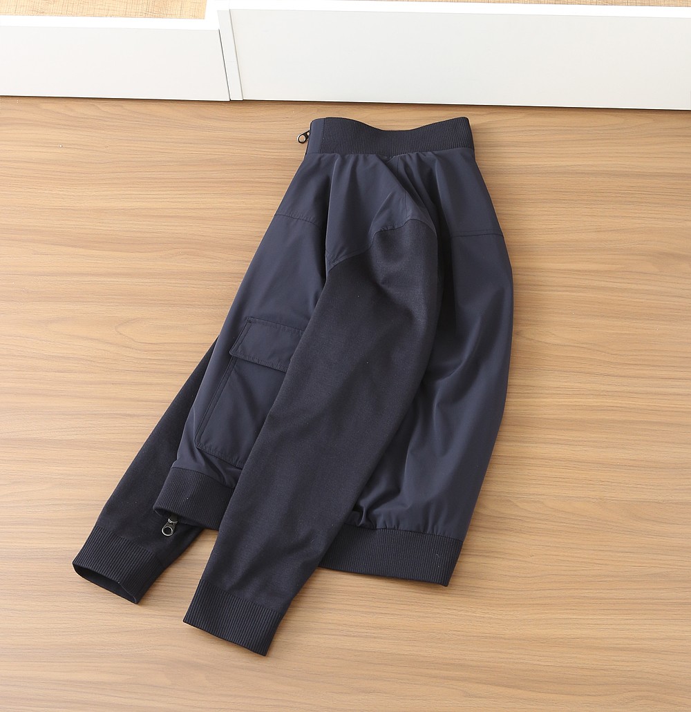 🌾lP🆕针织绣拼接设计风衣外套尺寸表……A505