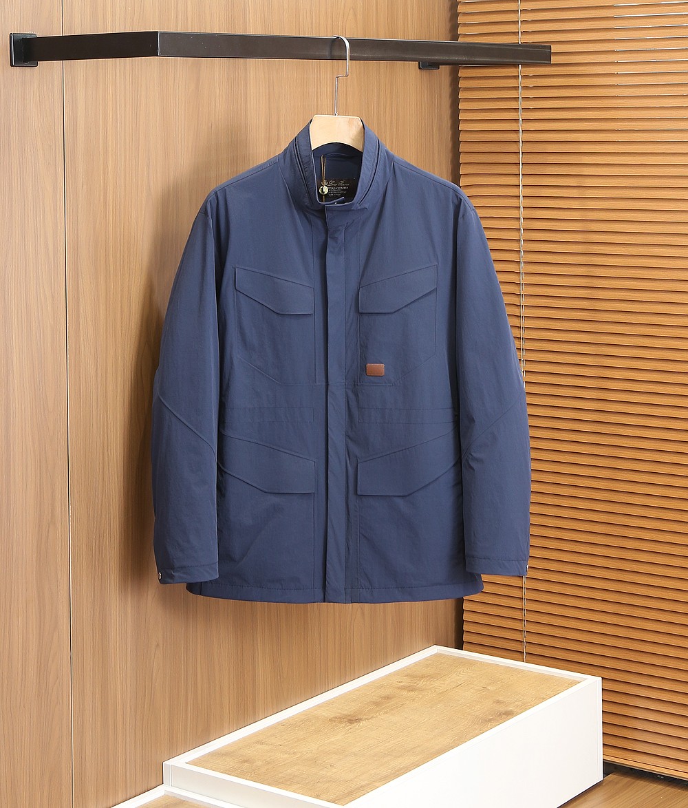 🌾lP🆕诺悠翩雅2026FW春夏男士中长款风衣外套！高端老钱味十足！提供三种颜色选择，分别是藏蓝色和米白