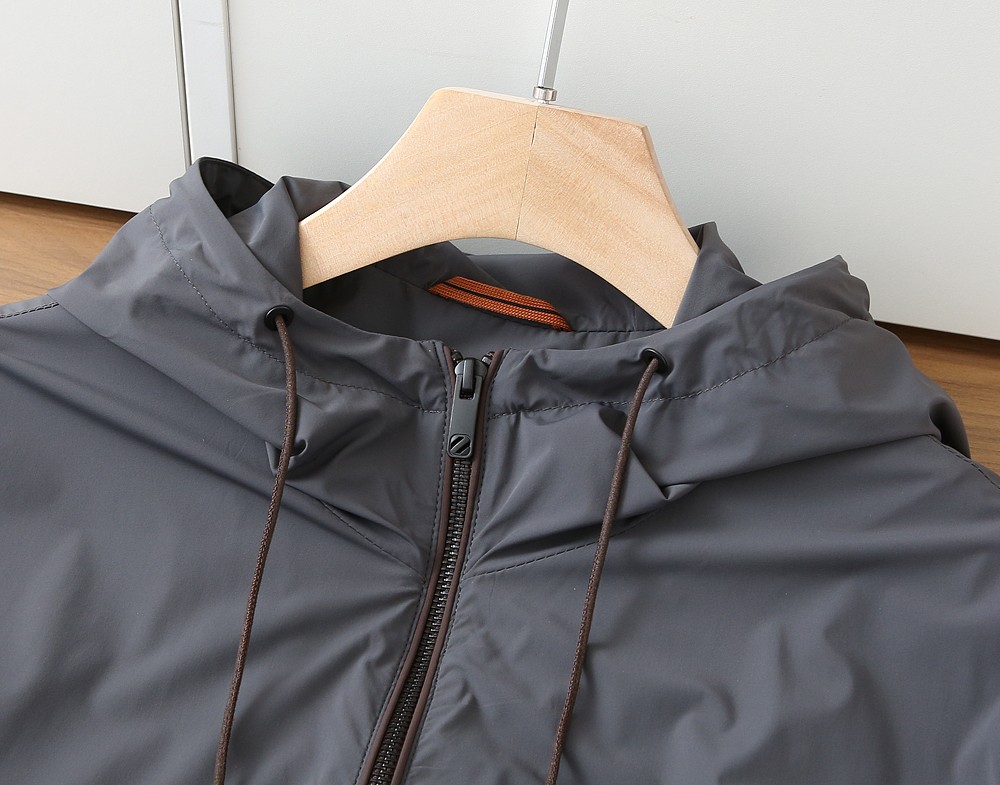 🌾2026SS早春新款ZEGNA杰尼亚 最新款时尚休闲款连帽外套.处处细节显工艺足够的高级 结构性剪裁的