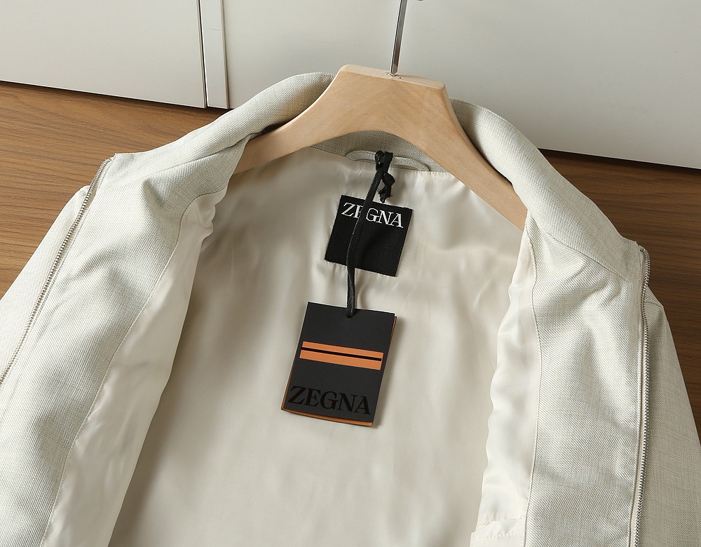 🌾杰尼亚2026早春新款男士亚麻夹克外套，众多明星都爱穿的时尚百搭单品！喜欢经典简约的朋友,一定不能错过