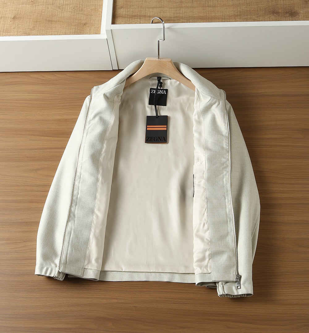 🌾杰尼亚2026早春新款男士亚麻夹克外套，众多明星都爱穿的时尚百搭单品！喜欢经典简约的朋友,一定不能错过