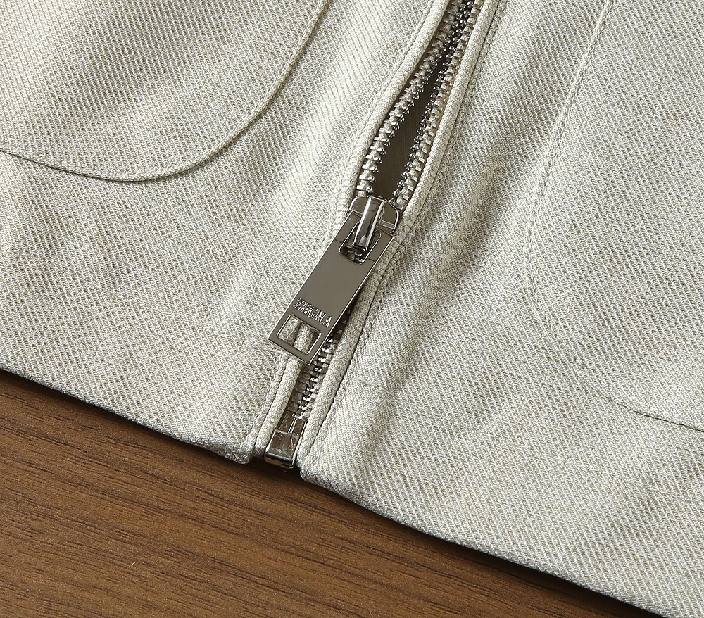 🌾杰尼亚2026早春新款男士亚麻夹克外套，众多明星都爱穿的时尚百搭单品！喜欢经典简约的朋友,一定不能错过