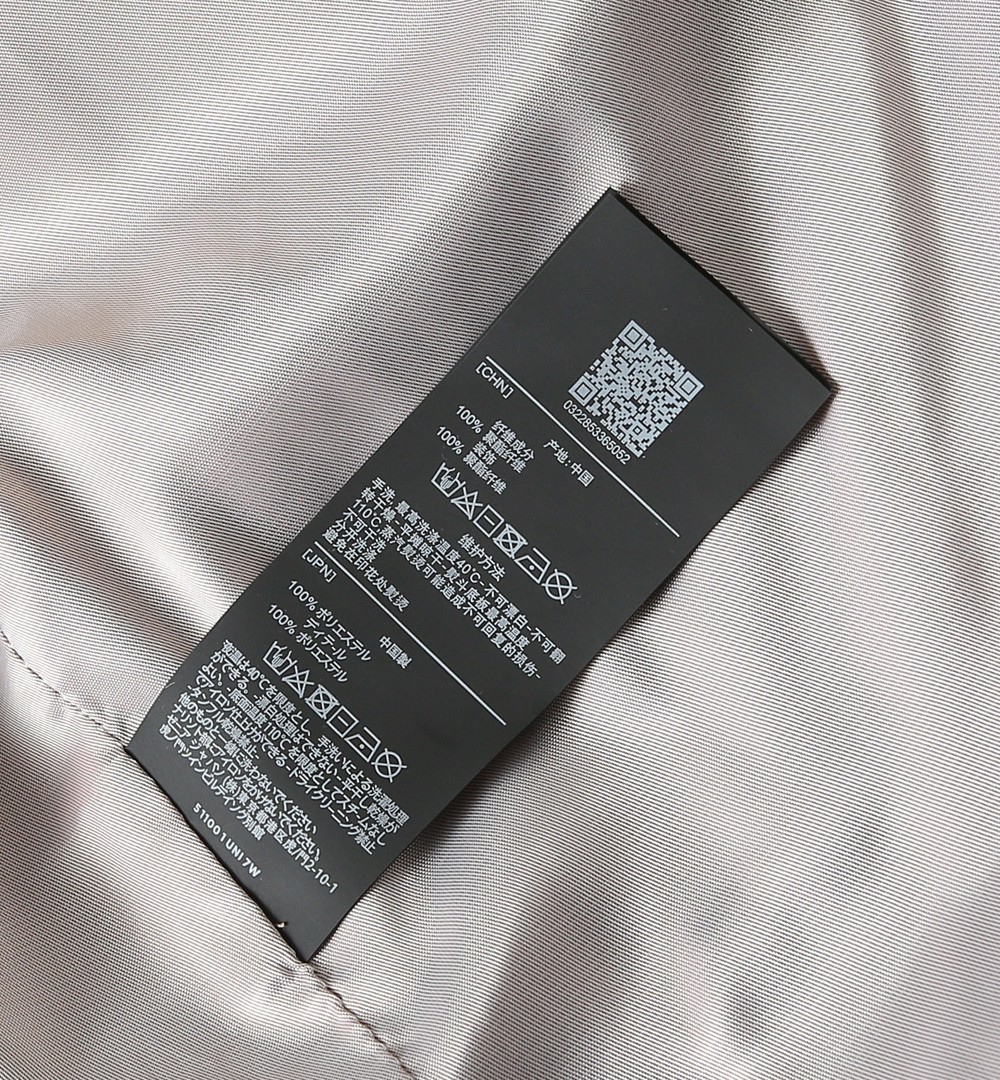 🌾ZZ杰尼亚亚麻夹克尺寸表……W8606