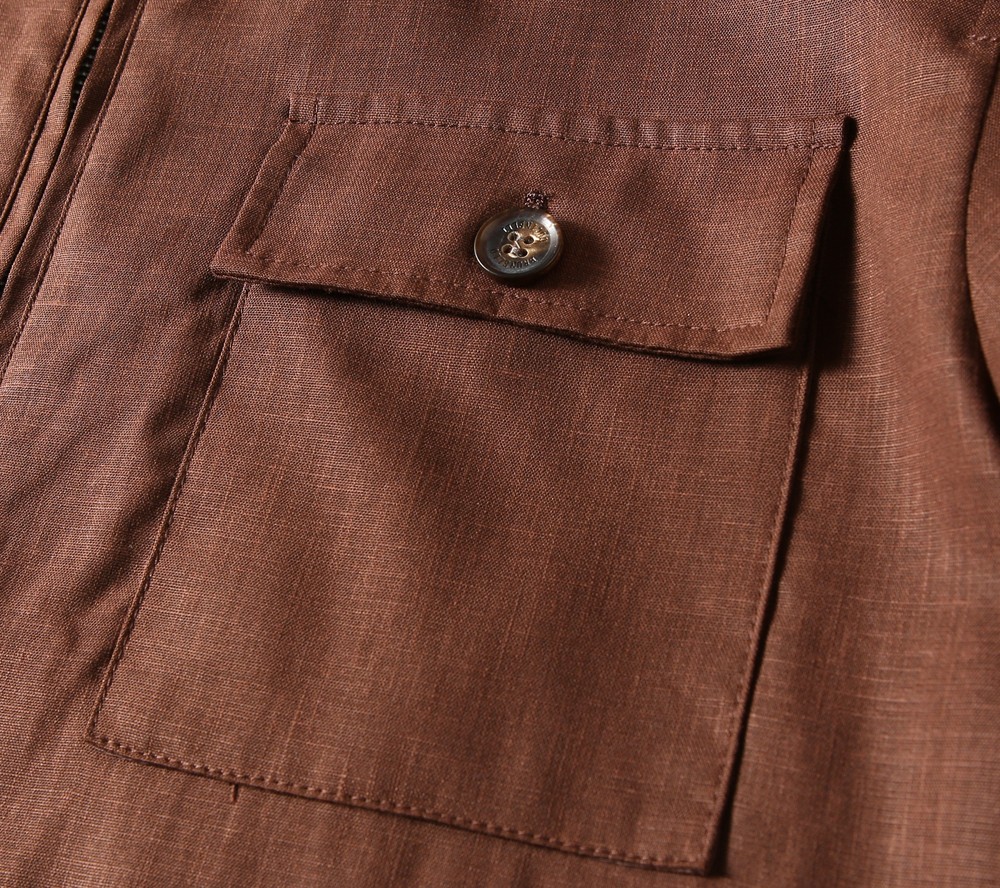 🌾BC-Brunello Cucineli 2026早春新款男士亚麻夹克外套，众多明星都爱穿的时尚百搭单