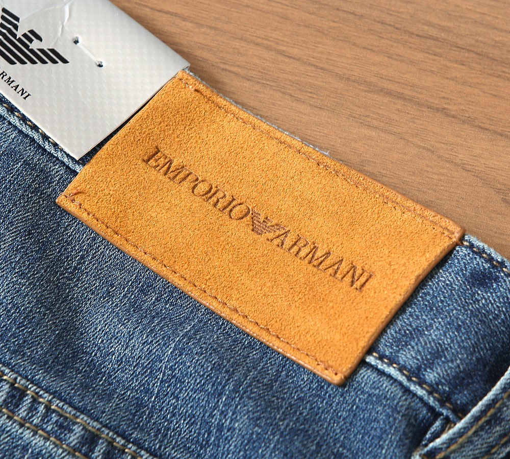 🌾阿玛尼Amani2026春夏Cone Denim 康龙牛仔 美式复古经典五袋款小直筒牛仔裤 经典百搭五