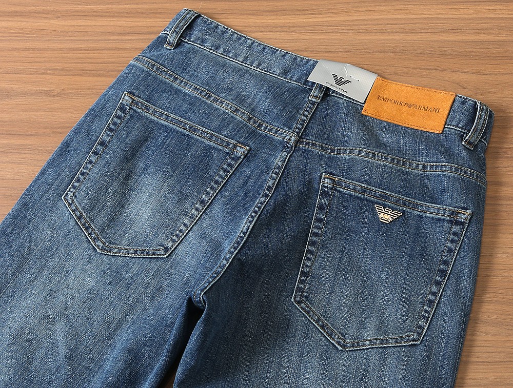 🌾阿玛尼Amani2026春夏Cone Denim 康龙牛仔 美式复古经典五袋款小直筒牛仔裤 经典百搭五