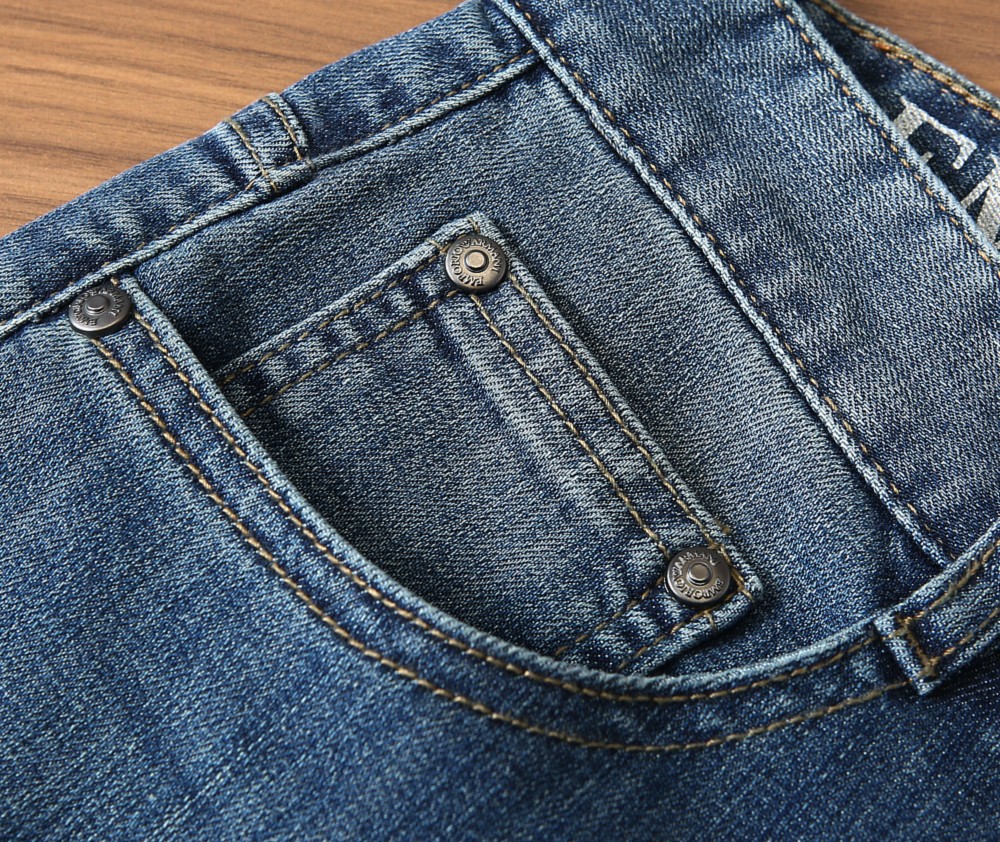 🌾阿玛尼Amani2026春夏Cone Denim 康龙牛仔 美式复古经典五袋款小直筒牛仔裤 经典百搭五