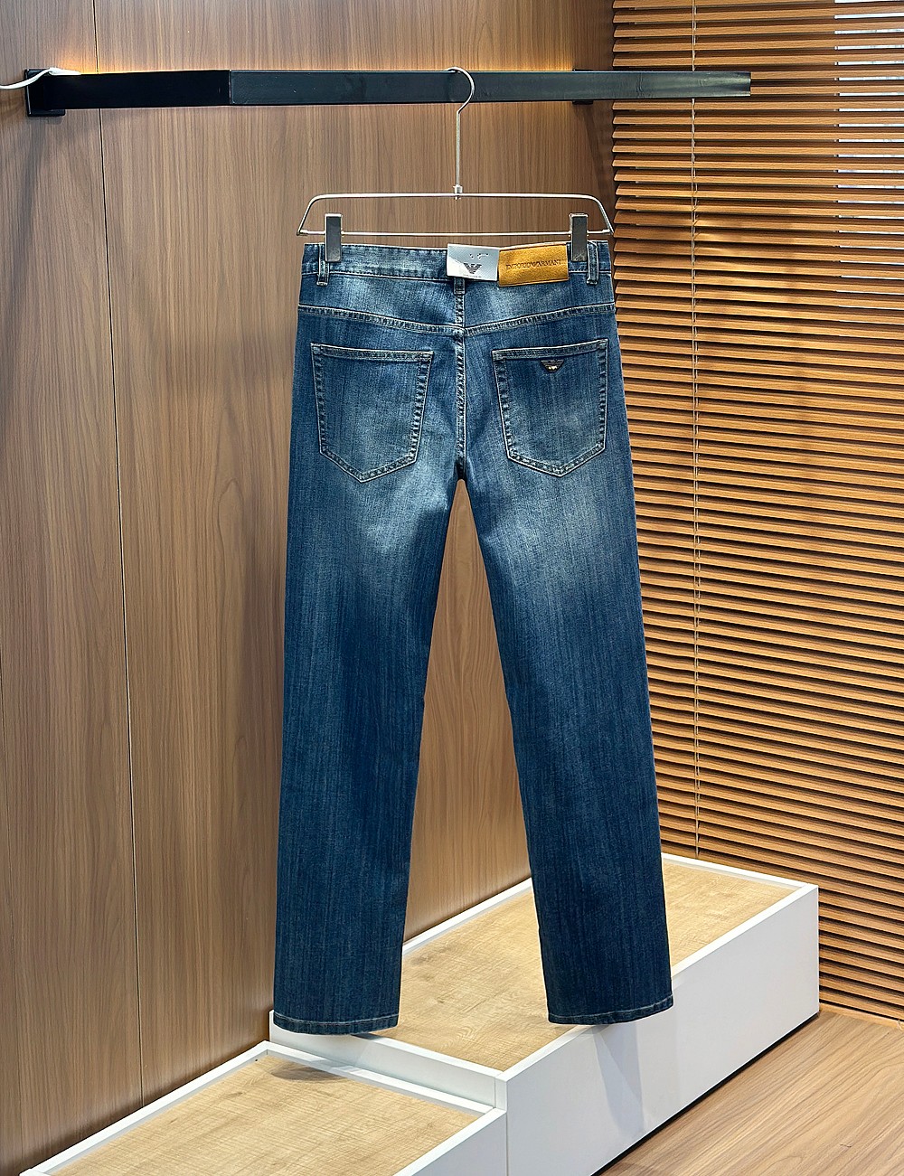 🌾阿玛尼Amani2026春夏Cone Denim 康龙牛仔 美式复古经典五袋款小直筒牛仔裤 经典百搭五