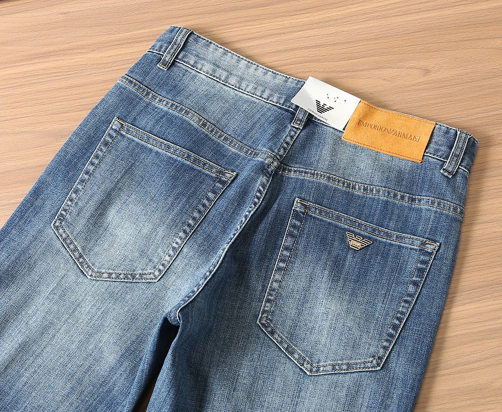 🌾阿玛尼Amani2026春夏Cone Denim 康龙牛仔 美式复古经典五袋款小直筒牛仔裤 经典百搭五