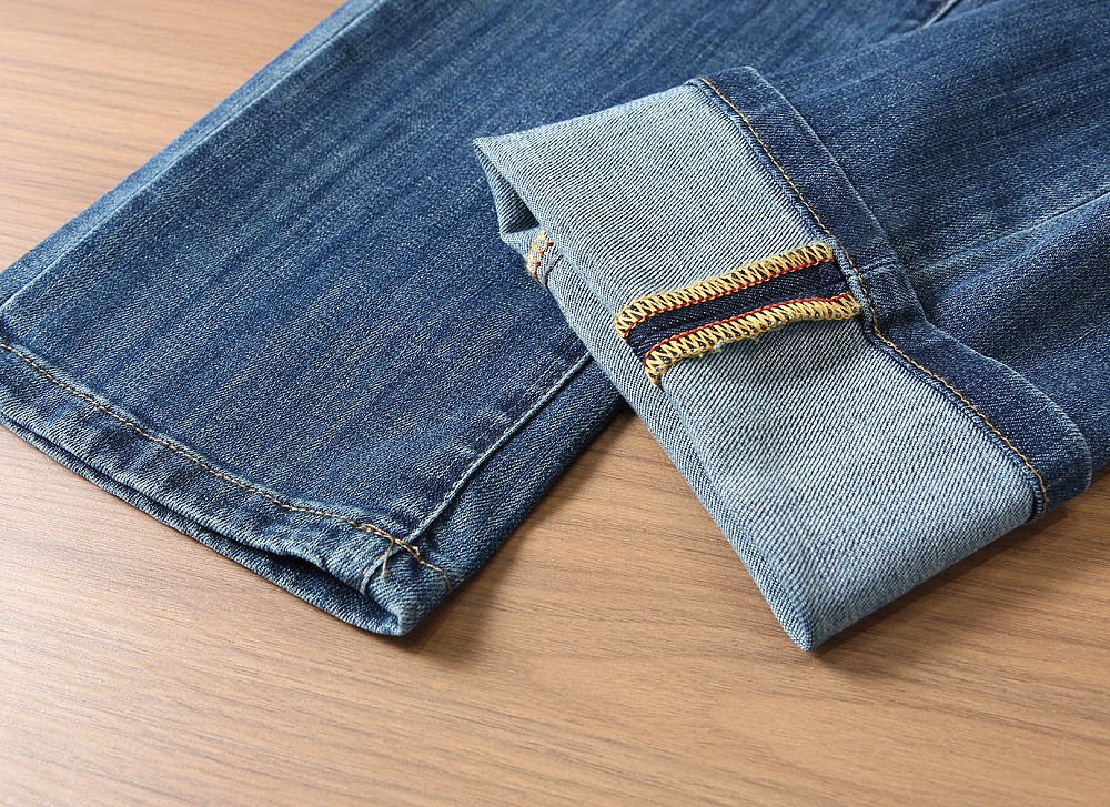 🌾阿玛尼Amani2026春夏Cone Denim 康龙牛仔 美式复古经典五袋款小直筒牛仔裤 经典百搭五