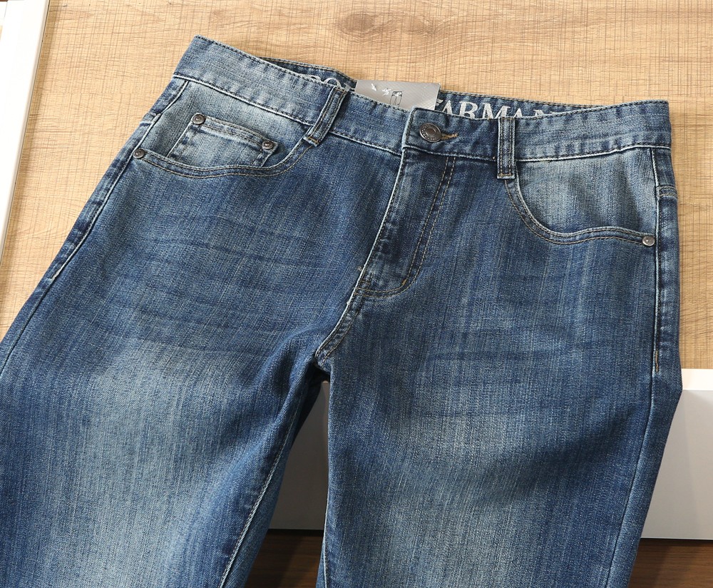 🌾阿玛尼Amani2026春夏Cone Denim 康龙牛仔 美式复古经典五袋款小直筒牛仔裤 经典百搭五