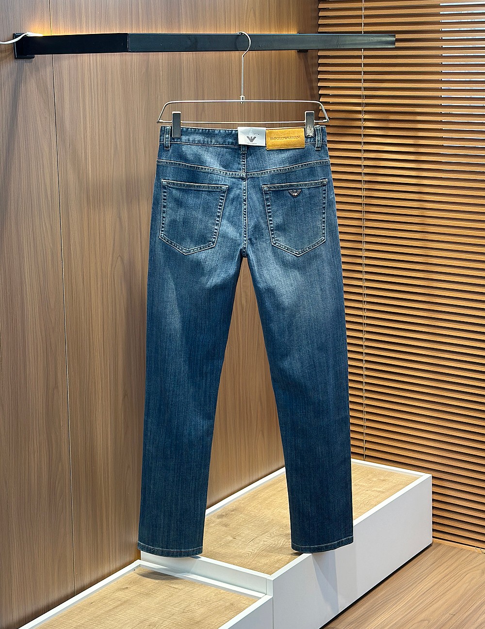 🌾阿玛尼Amani2026春夏Cone Denim 康龙牛仔 美式复古经典五袋款小直筒牛仔裤 经典百搭五