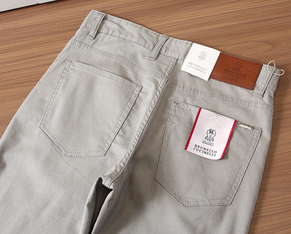 🌾BC 2026SS春夏新品男士亚麻休闲裤，最新的贸易订单全品相！！上身舒适透气，不僵硬，整体有着丰富的