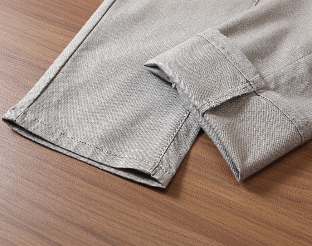 🌾BC 2026SS春夏新品男士亚麻休闲裤，最新的贸易订单全品相！！上身舒适透气，不僵硬，整体有着丰富的