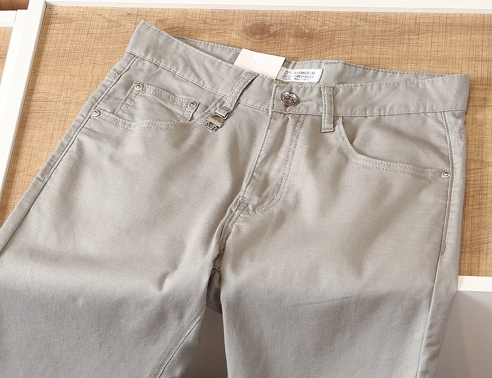 🌾BC 2026SS春夏新品男士亚麻休闲裤，最新的贸易订单全品相！！上身舒适透气，不僵硬，整体有着丰富的