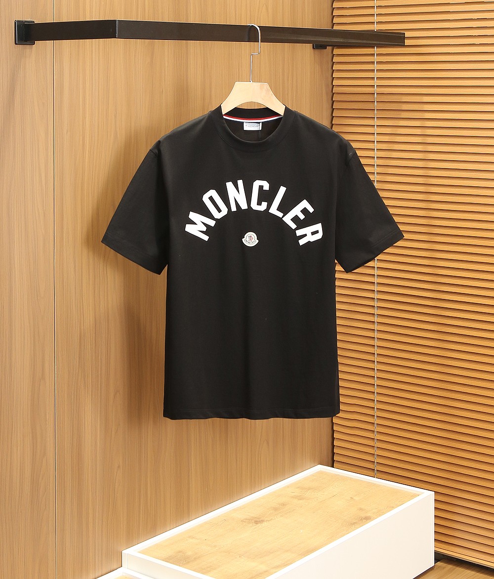 🌾蒙口2026春夏新款首发专柜最新款短袖圆领T恤 高端订制 设计前卫时尚！品牌logo重工艺设计 高端定