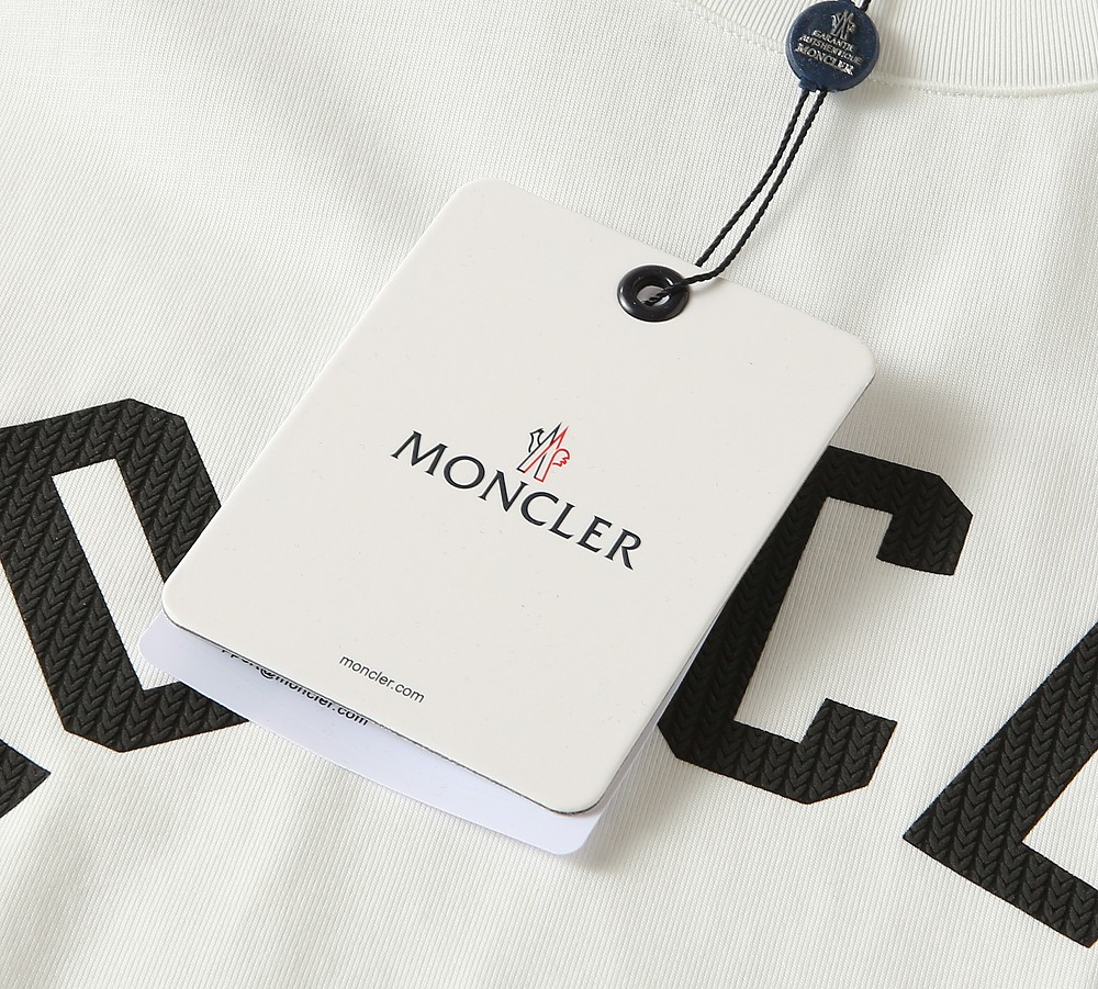 🌾蒙口2026春夏新款首发专柜最新款短袖圆领T恤 高端订制 设计前卫时尚！品牌logo重工艺设计 高端定