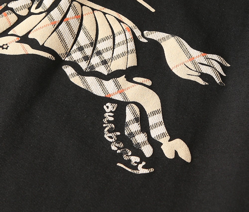 🌾巴宝莉2026春夏新款首发专柜最新款短袖圆领T恤 高端订制 设计前卫时尚！品牌logo重工艺设计 高端