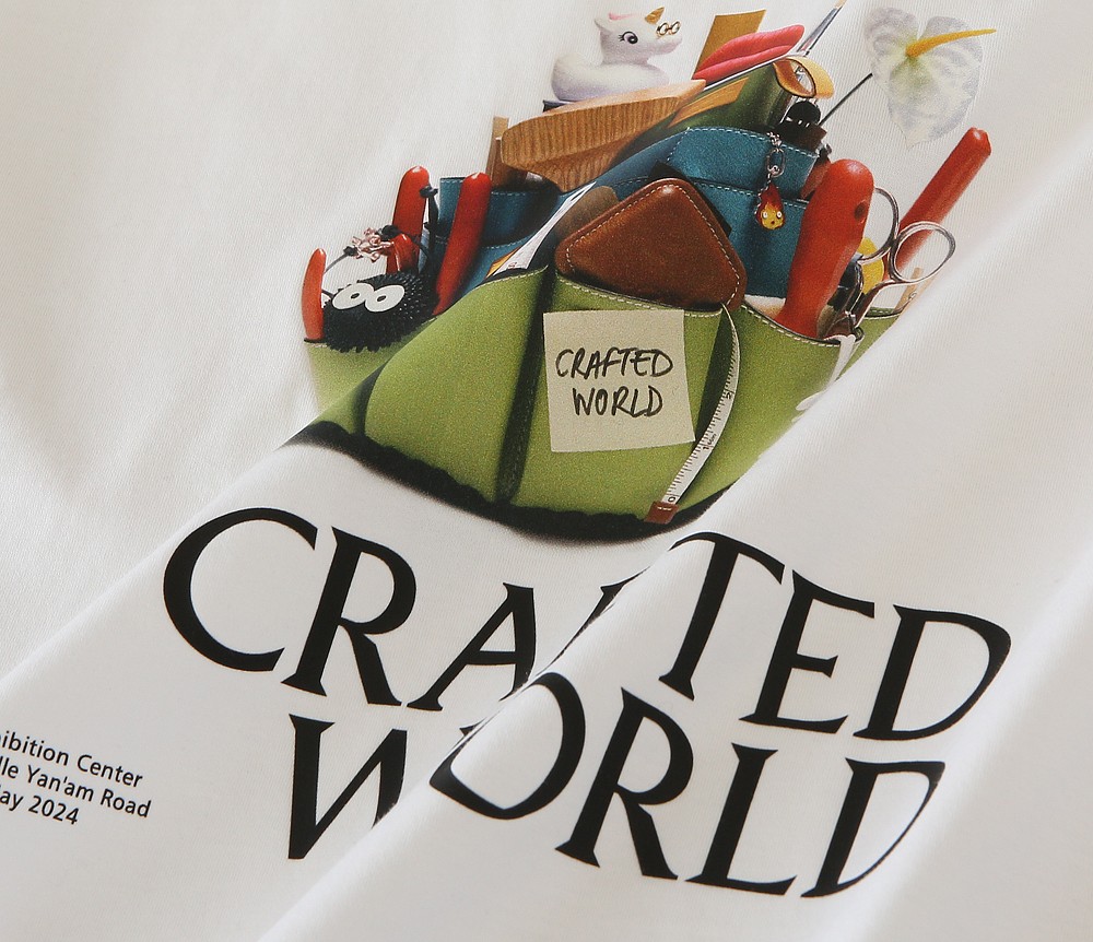 🌾LOEWE罗意威Crafted World（匠心世界） 展览主题的限定款，卡通手绘主题充满时尚感 海德