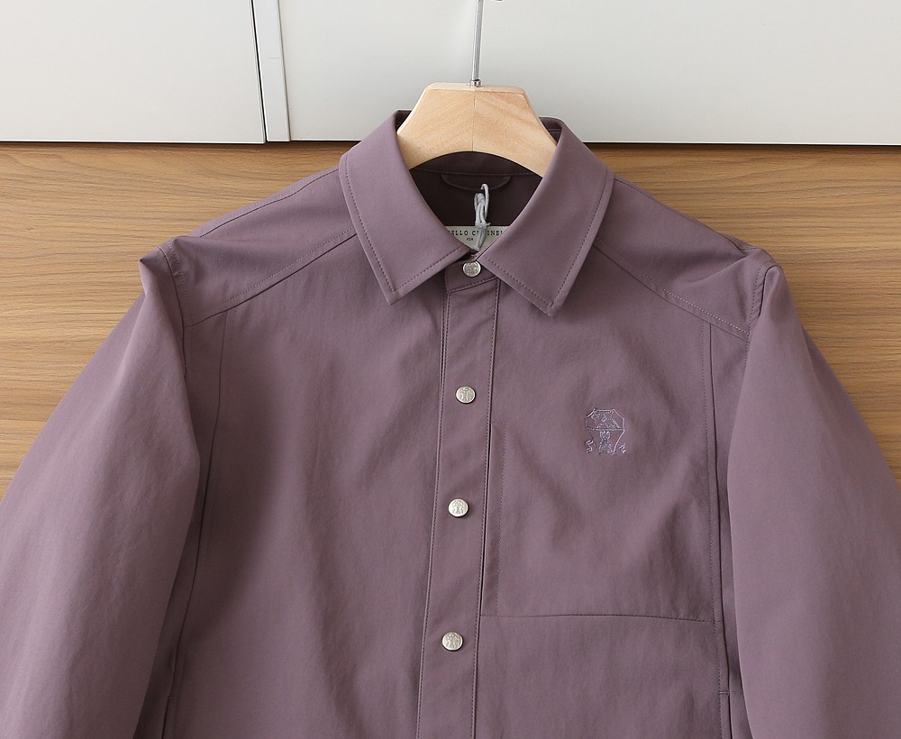 🌾Brunell* cuci*lli 2026SS春夏新品BC夹克外套，每一处细节都是匠心的极致表达。品