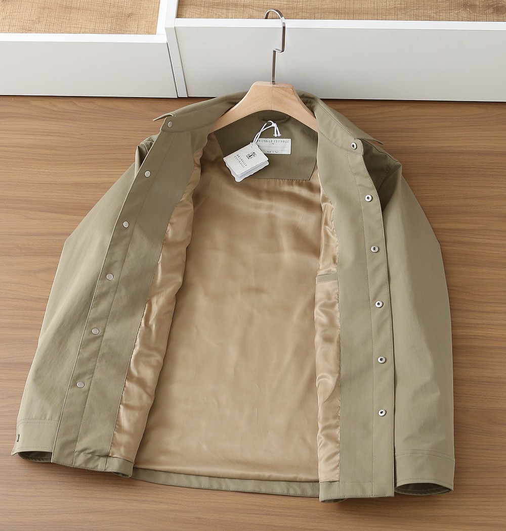 🌾Brunell* cuci*lli 2026SS春夏新品BC夹克外套，每一处细节都是匠心的极致表达。品