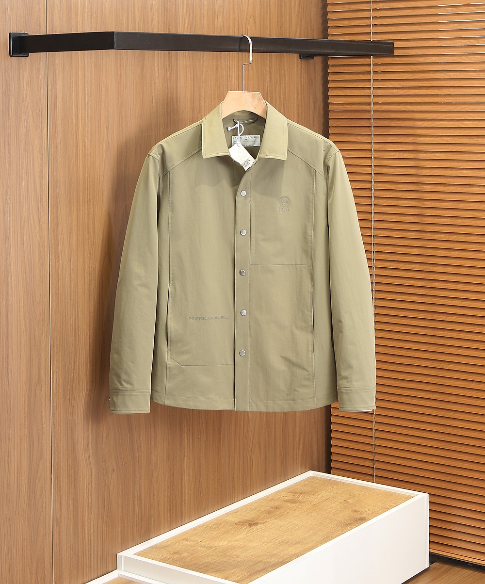 🌾Brunell* cuci*lli 2026SS春夏新品BC夹克外套，每一处细节都是匠心的极致表达。品