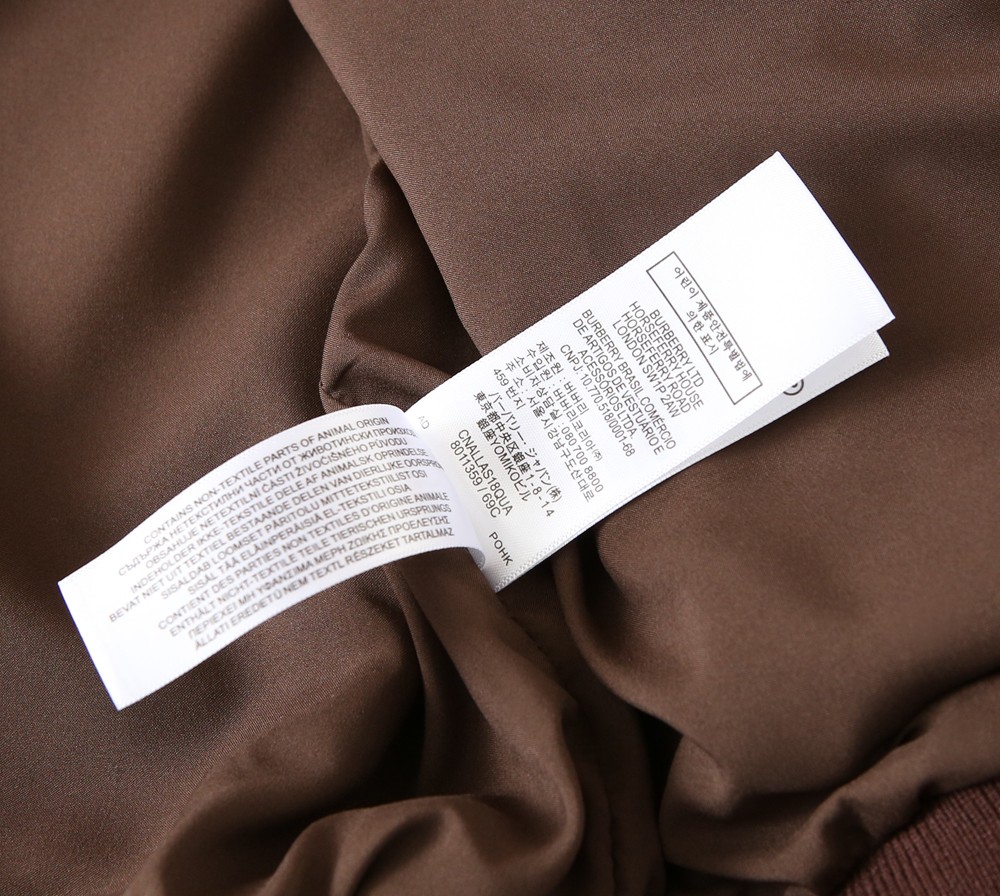 🌾巴宝莉夹克尺寸表……J-2276