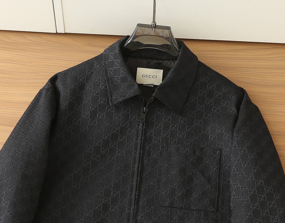 2026SS春季新款Gucci翻领夹克🆕原版1:1订制五金配件,全进口原版定制 欢迎专柜对比 绝对的高品
