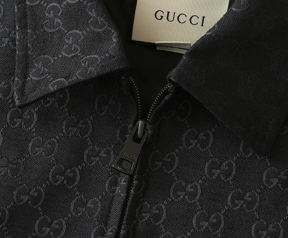 2026SS春季新款Gucci翻领夹克🆕原版1:1订制五金配件,全进口原版定制 欢迎专柜对比 绝对的高品