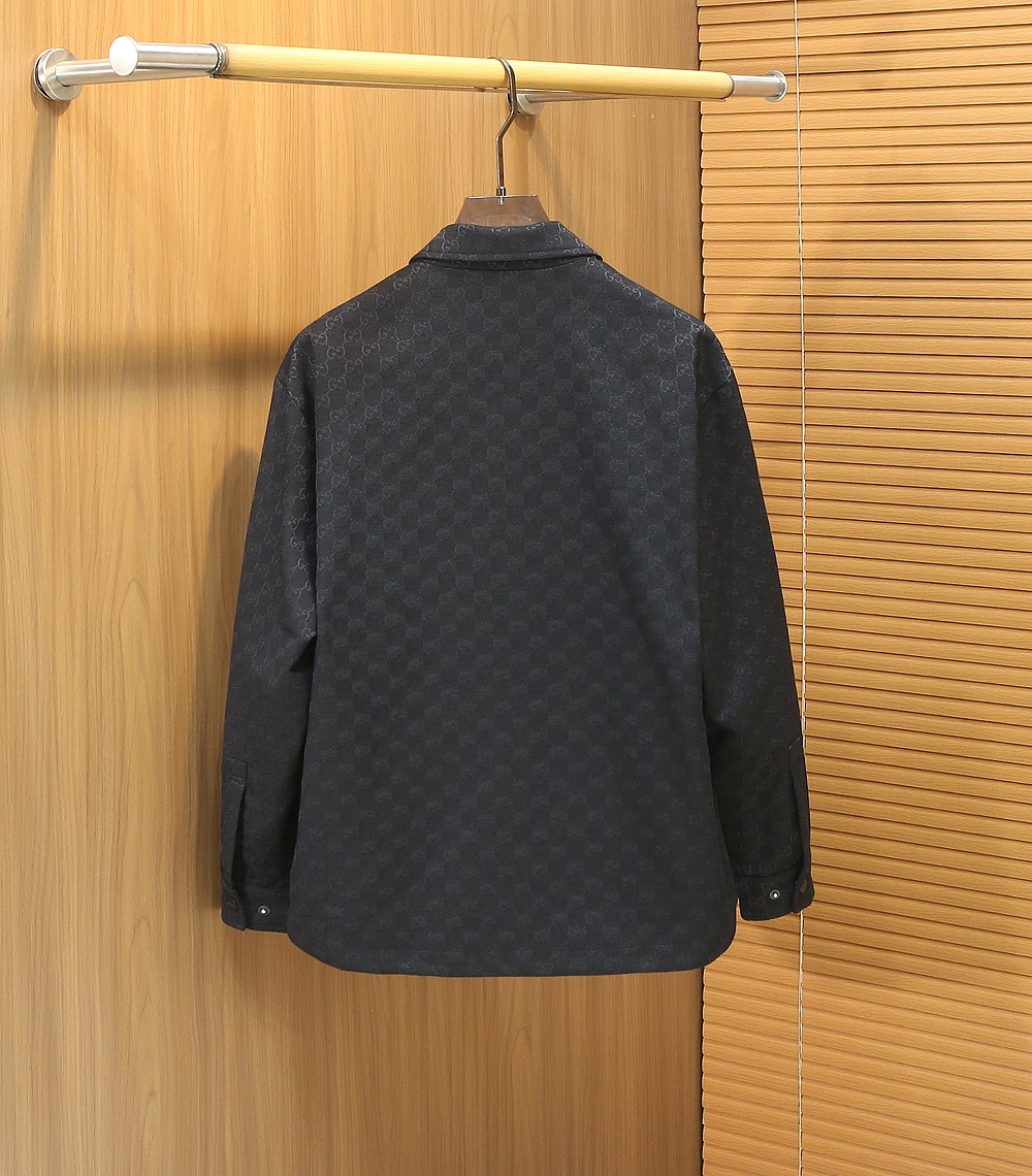2026SS春季新款Gucci翻领夹克🆕原版1:1订制五金配件,全进口原版定制 欢迎专柜对比 绝对的高品