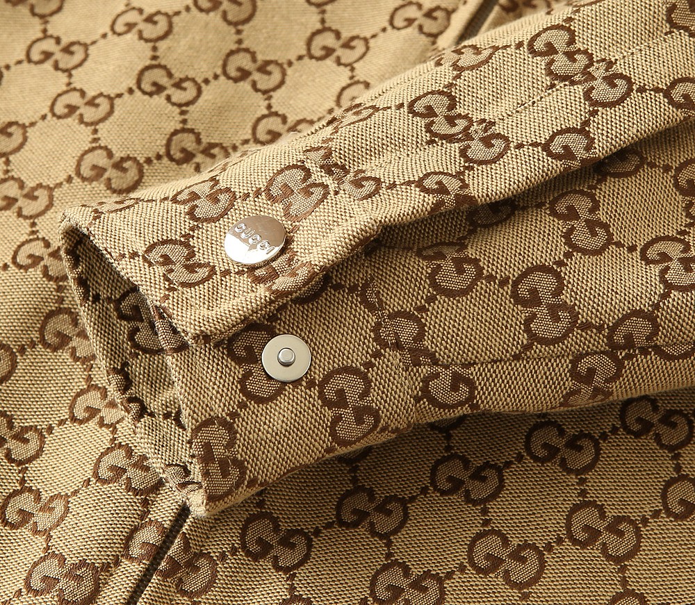 2026SS春季新款Gucci翻领夹克🆕原版1:1订制五金配件,全进口原版定制 欢迎专柜对比 绝对的高品