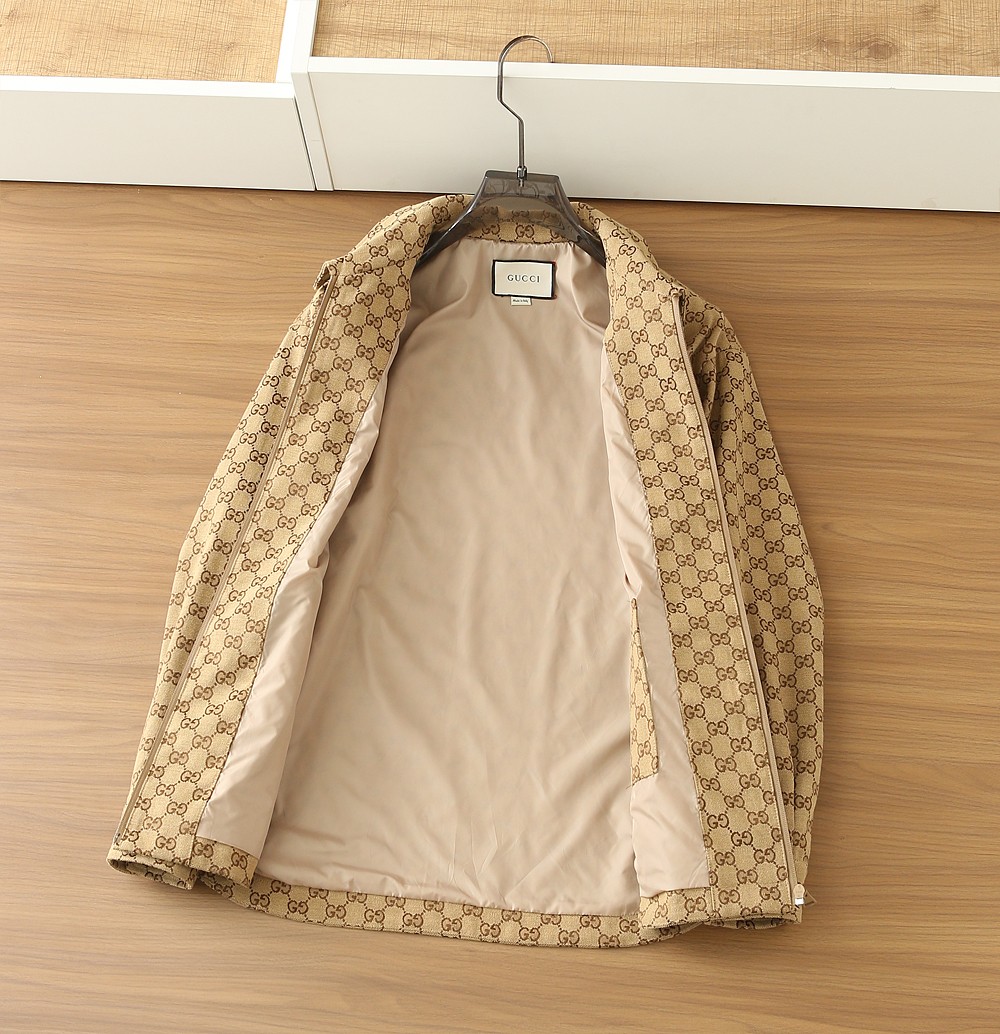 2026SS春季新款Gucci翻领夹克🆕原版1:1订制五金配件,全进口原版定制 欢迎专柜对比 绝对的高品