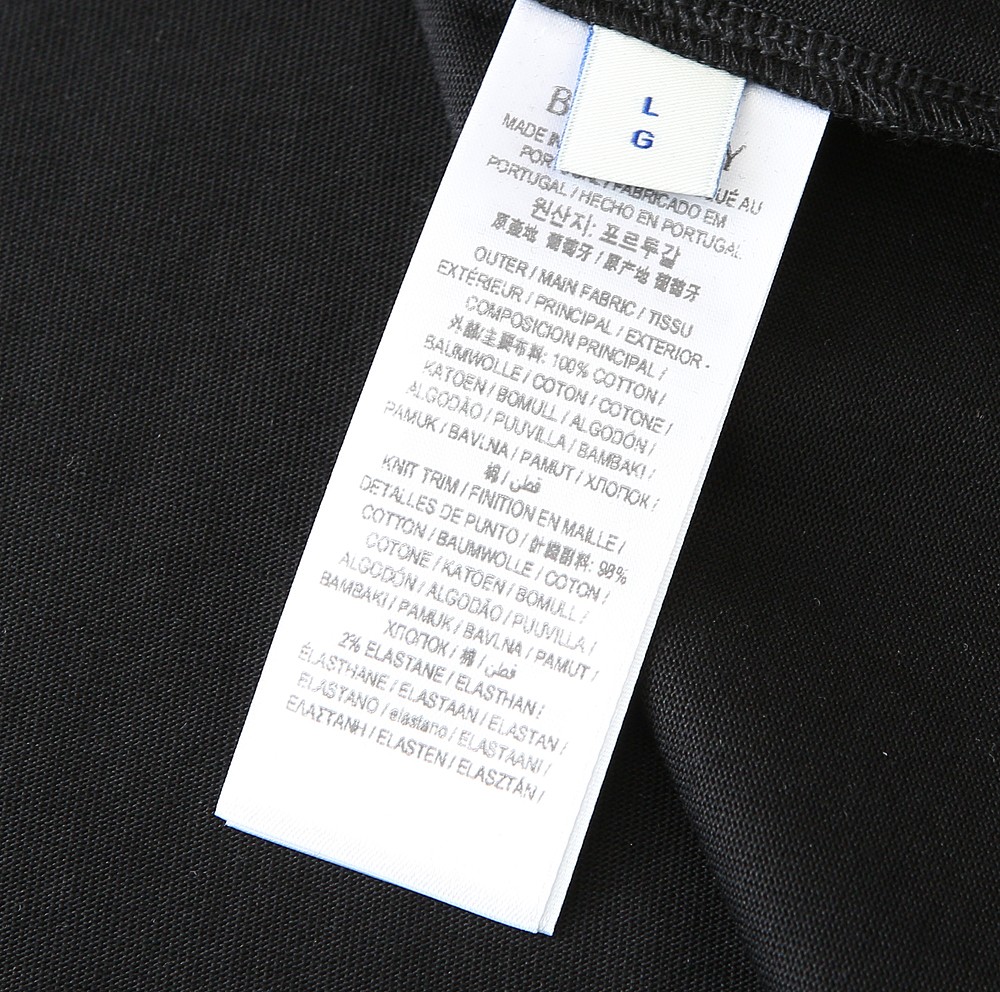 巴宝莉短袖尺寸表……T8152