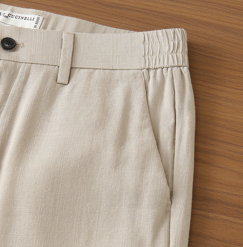 BC老钱新贵们的大爱 客供天丝面料有着极好的亲肤感 直脚休闲裤 经典款 商务休闲都实穿的一款 合体的剪裁