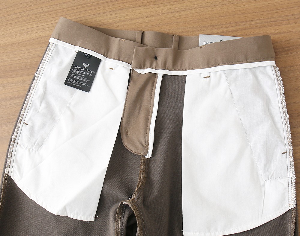 阿玛尼ARMANI 2026SS早春新品 原单男士西装休闲裤 每季必出的类型，无需质疑的热卖王牌单品，符