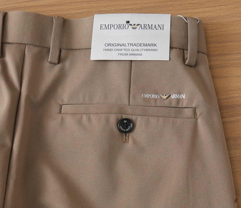 阿玛尼ARMANI 2026SS早春新品 原单男士西装休闲裤 每季必出的类型，无需质疑的热卖王牌单品，符