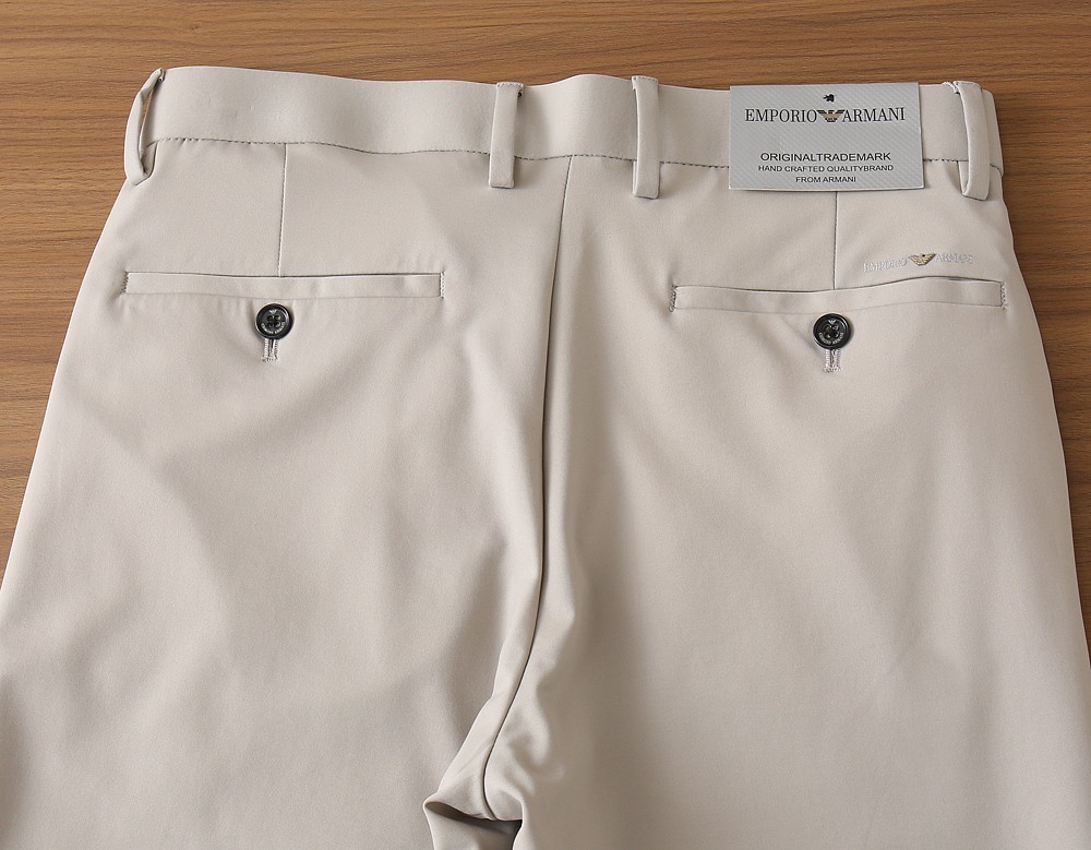 阿玛尼ARMANI 2026SS早春新品 原单男士西装休闲裤 每季必出的类型，无需质疑的热卖王牌单品，符