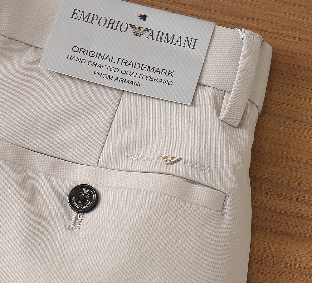 阿玛尼ARMANI 2026SS早春新品 原单男士西装休闲裤 每季必出的类型，无需质疑的热卖王牌单品，符