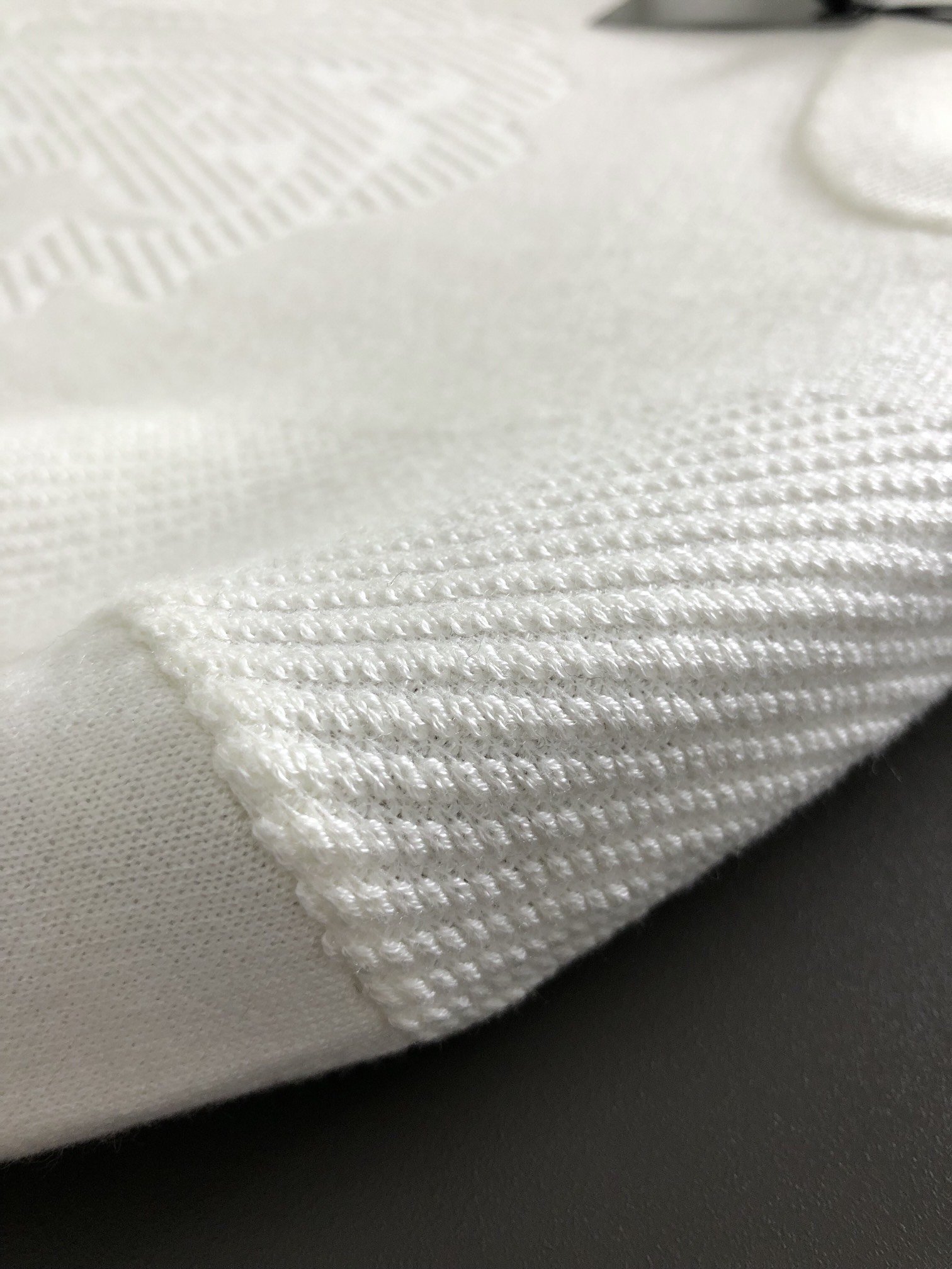 ZEA*23最顶级版白色多工艺拼接提花针织log0纯色专柜款羊毛圆领套头衫专柜一摸一样打造顶级款时尚百搭