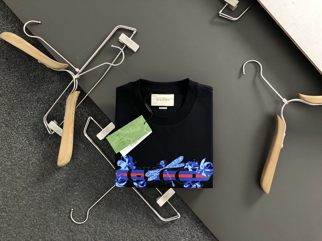 Gucci Kleidung Sweatshirts T-Shirt Kurzarm